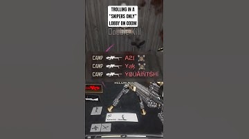 TROLLING IN A SNIPERS ONLY LOBBY ON CODM #codm #callofduty #codmobile #callofdutymobile