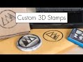 Stamp Anything! 3D Printed Custom Stamps