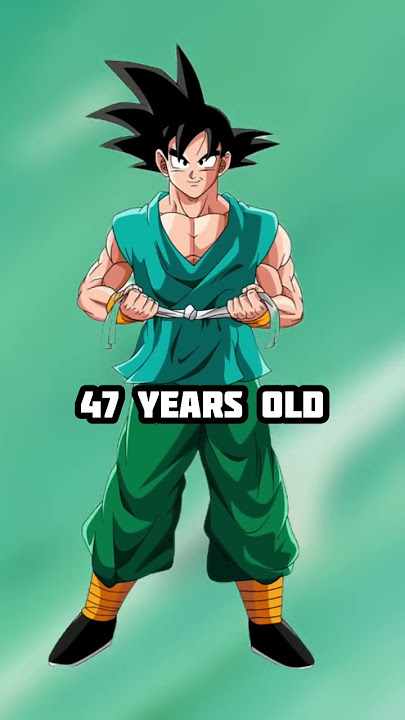 Z Fighters Ages at the End of Dragon Ball Z #dragonball #shorts