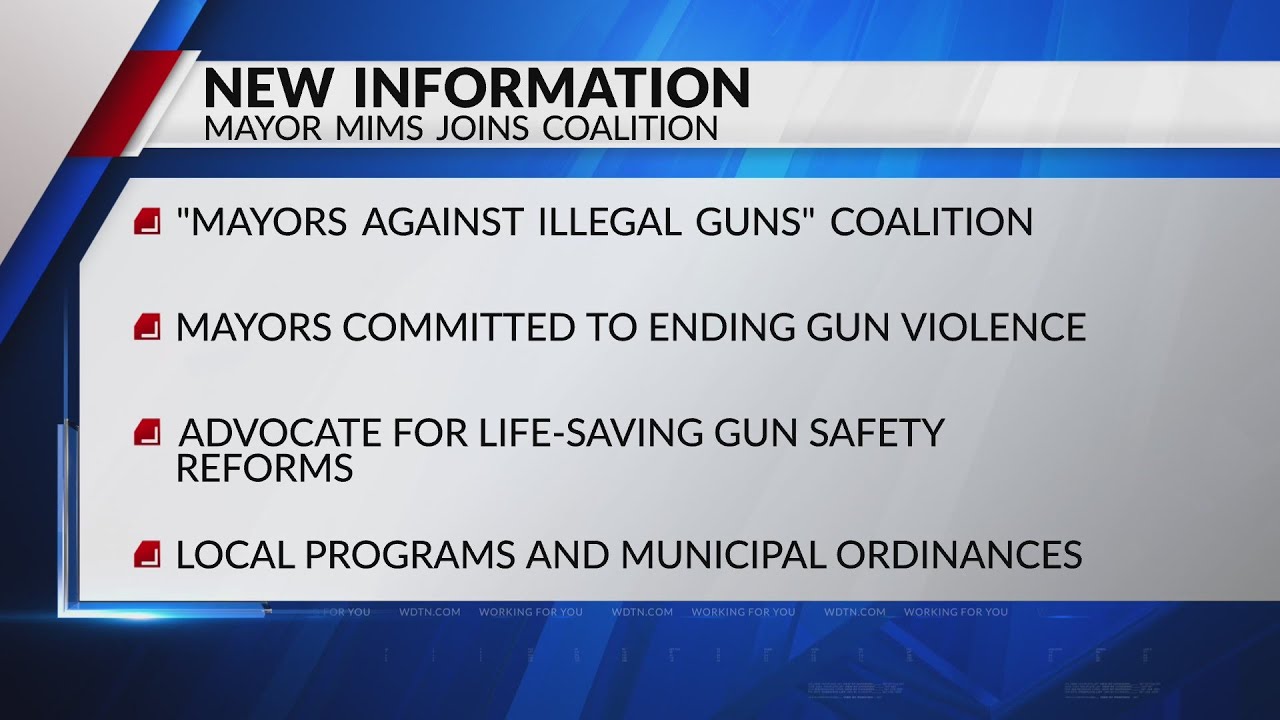 Mayor Mims joins Mayors Against Illegal Guns coalition