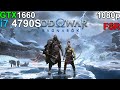God of War Ragnarök - GTX 1660 i7 4790S
