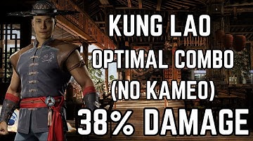 KUNG LAO OPTIMAL COMBO (NO KAMEO) 38% DAMAGE | MORTAL KOMBAT 1