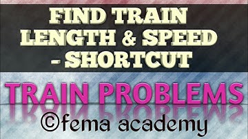 Problems on Trains | Train crossing 2 Persons, find length | Important Shortcut
