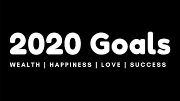 2020 GOALS, 2020 Resolutions, 2020 Goal Setting,  Planning New Year Resolution 2020 with me.