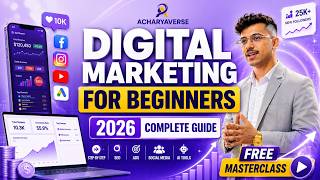 Digital Marketing for Beginners in 2026 | Complete Step-by-Step Guide