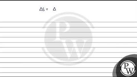 The enthalpy of fusion of water is 1.435kcal/mol. The molar entropy change for the melting of ic....