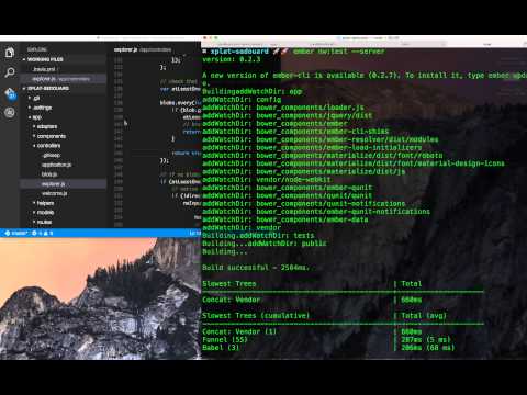 Easy TDD with Ember CLI and Node Webkit