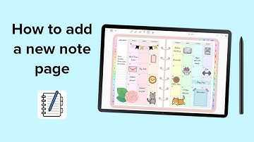 How to add a new note page | Penly app tutorial