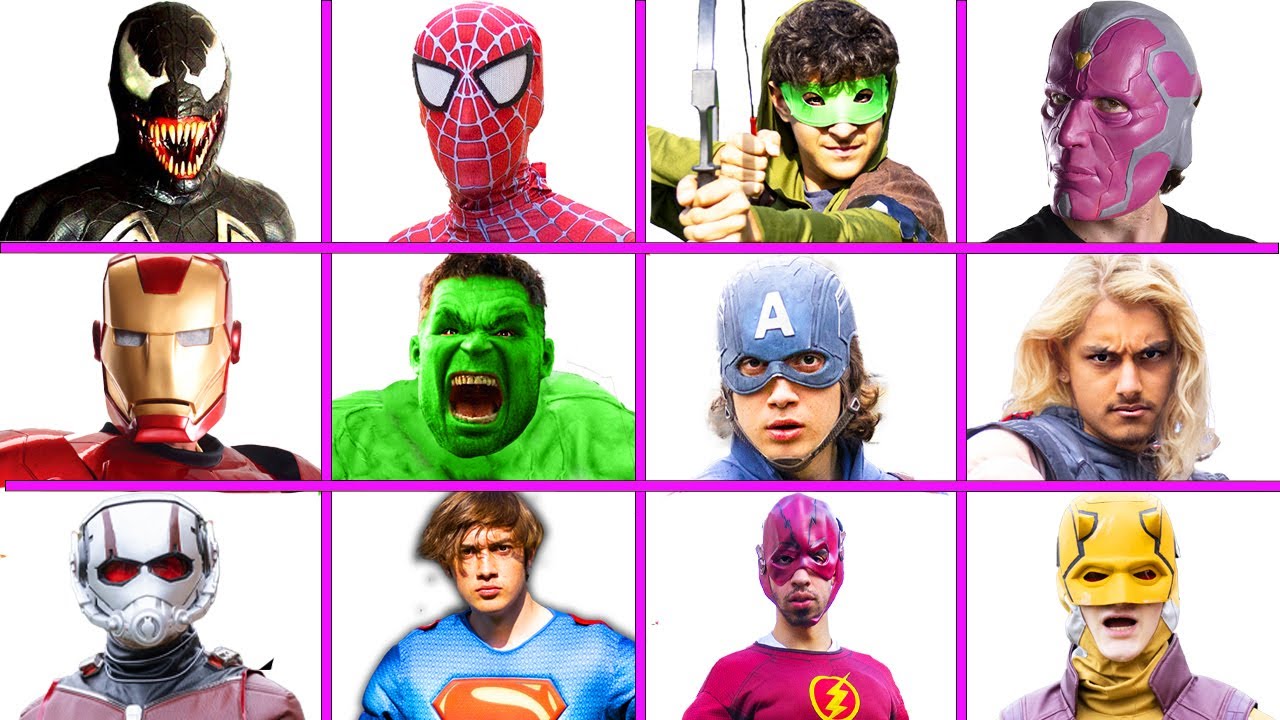 Superheroes Fighting Crime!