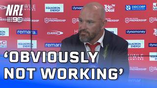Dean Young Embarrassed by Team’s Effort in Coaching Debut | NRL on Nine