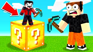 CARRERA de LUCKYBLOCKS RAROS?! 🤣😨 | Minecraft