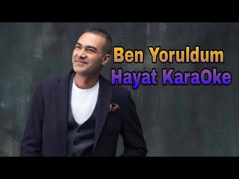 Ben Yoruldum Hayat (Mümin Sarıkaya) Türkçe Piano Karaoke🎶🎤