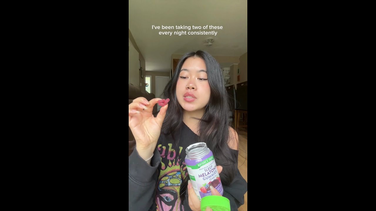 Our Melatonin Gummies deliver 12mg of melatonin per serving and are vegan + non-GMO 💚😴