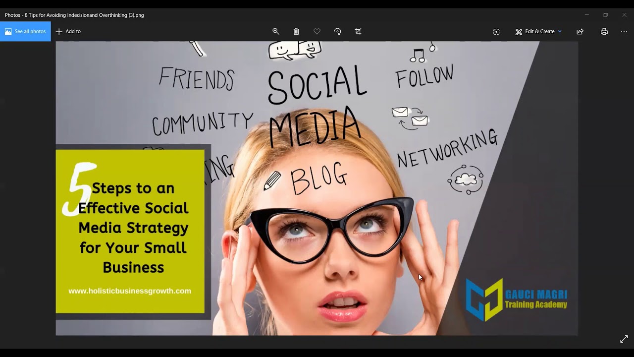 5 Steps to an Effective Social Media Strategy for Small Business - YouTube
