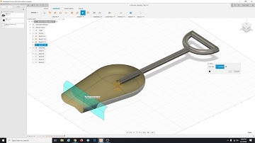 Fusion 360 Surface Tutorial 1 - Creating a solid body from surface bodies