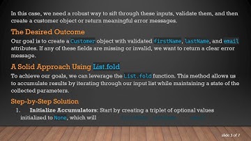How to Collect and Validate Parameters Out of Order in F#