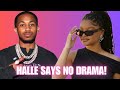 Halle Says No More DDG Drama Steps Out Looking Stress Free Happy Halle Says No More DDG Drama Steps Out Looking Stress Free Happy