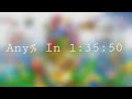 Super Mario 3D World Any% Speedrun in 1:35:50 (WR) [Read Description]