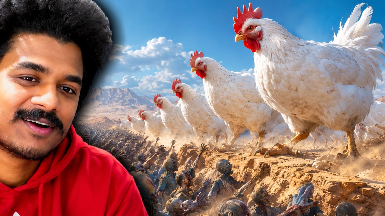 100 Giant Hens vs 1 BILLION Zombie Army ! 😱 Ultimate Battle Simulator