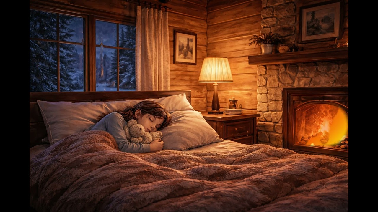 8H Rain Sounds Piano & Flute | Deep Sleep Music, Healing Body, Improve Memory