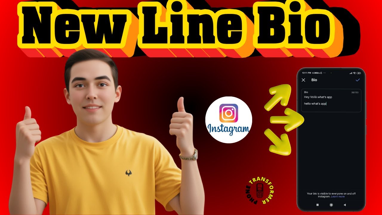 How To Skip To Next Line On Instagram Bio - Quick Tutorial