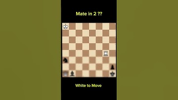 Mate in 2       99% Fail 🤯♟️