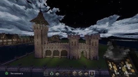 Minecraft Lets build planning and building a medieval barracks.Long play.Conquest.Part 1.
