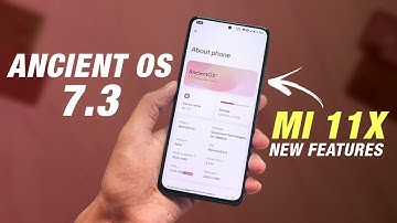 Ancient OS 7.3 Official For Mi 11X & POCO F3 | Android 13 QPR3 | New Features & Security Update