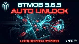 BTMOB 3.6.3 Auto Unlock Phone Tutorial | How to Automatically Unlock Target Device 2026#btmob #2026