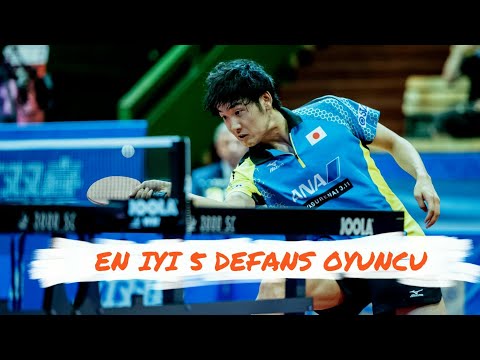 DÜNYANIN EN İYİ 5 DEFANS MASA TENISI OYUNCUSU