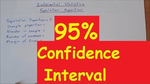 How to Construct a Confidence Interval for Population Proportion