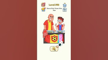 Dop 5 level 348 Save him from the fan #shorts