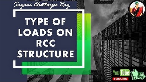 TYPES OF LOADS IN RCC STRUCTURE | TYPES OF LOADS IN CIVIL ENGINEERING |  DESIGN OF STRUCTURES