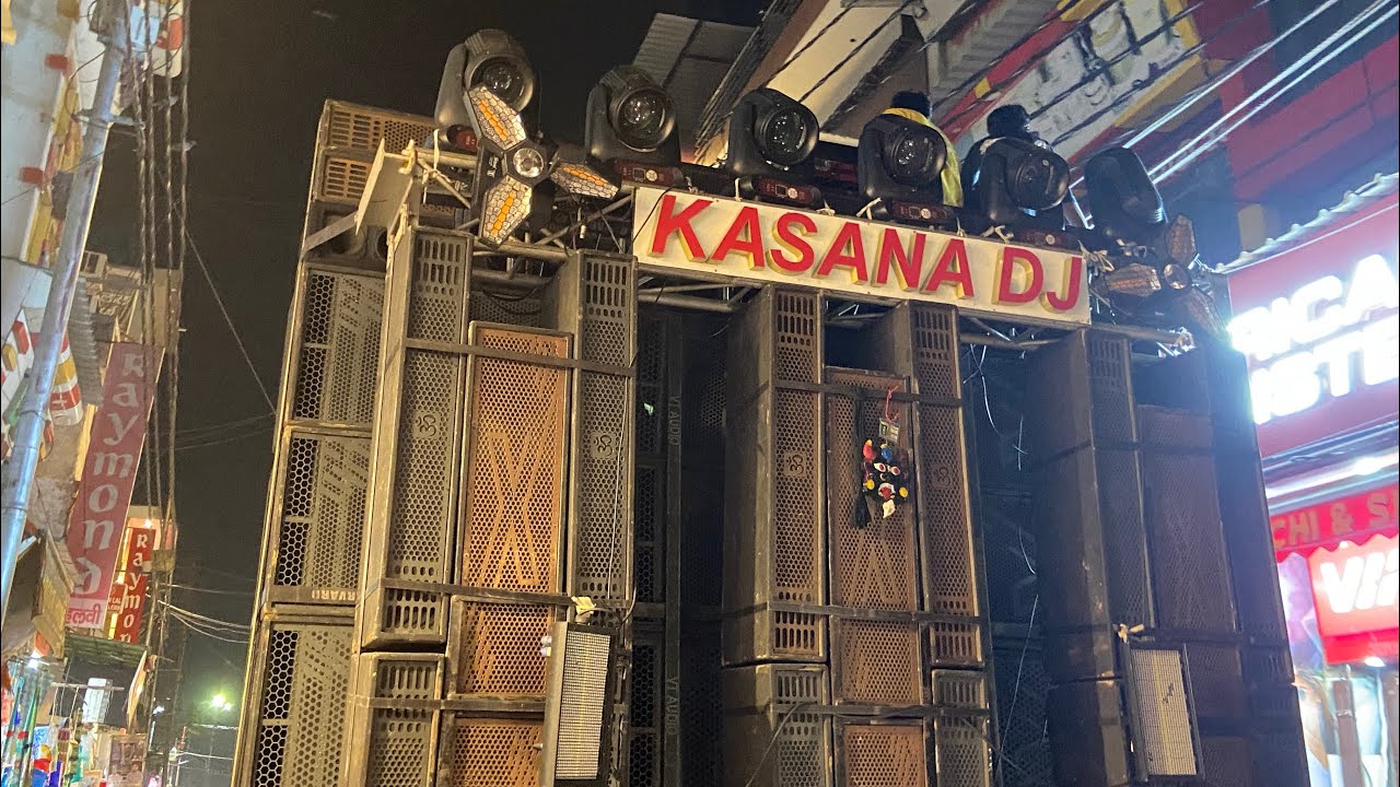 DJ Kasana🦁आया बुलंदशहर में फुल कीराउड तोड़े दुकानों की छत | #djdhadkanmeerut #djkasanaristal #dj