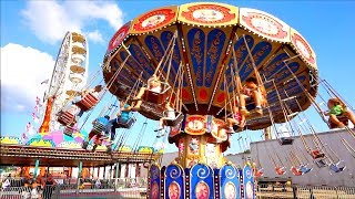 Crazy Wave Swinger Ride | Swing Carousel at the Big E Fair