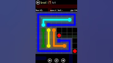 Flow Free - 8X8 Mania Walkthrough - Level 19