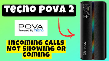 Incoming Calls Not Showing or Coming Tecno Pova 2 || How to change the settings of incoming call