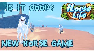 NEW HORSE GAME THATS ACTUALLY GOOD?! UNICORNS + MORE! Horse Life