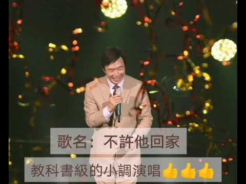 費玉清 教科書級别的演唱 《不許他回家》（帶字幕），Fei yuching.