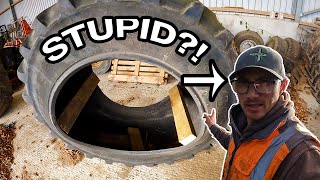 Tyres Behaving Badly | Unblocking drains!