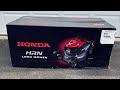 Unboxing Honda HRN216VYAA Push Mower, Setup, & First Mow featuring Roto-Stop Blade Stop. #unboxing