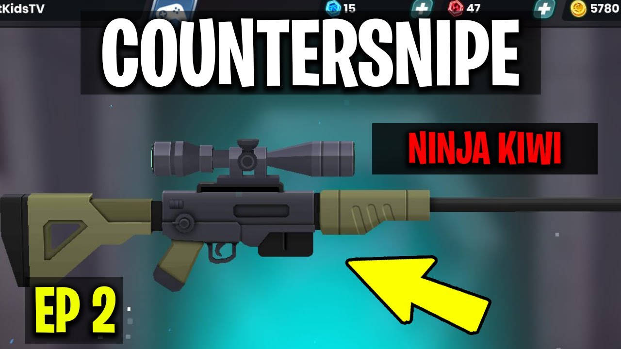 Countersnipe Gameplay Walkthrough - New Ninja Kiwi Game!
