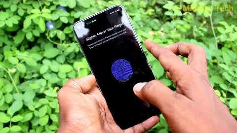 How to add fingerprint in Realme X3 / Realme X3 superzoom