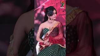 Nabha Natesh mass entry #swayambhu #nabhanatesh #trendingshorts #trending #9tvnow