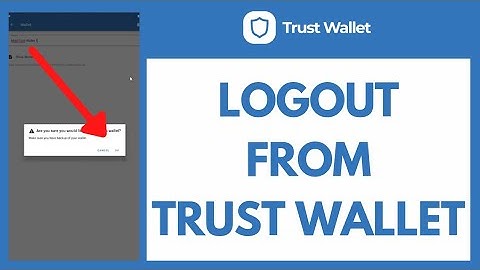 How To Logout Of Trust Wallet | Sign Out of Trust Wallet Account (Quick & Easy!)