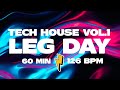 LEG DAY Tech House Workout | Heavy Gym Training | 126 BPM | Power Set Vol.1