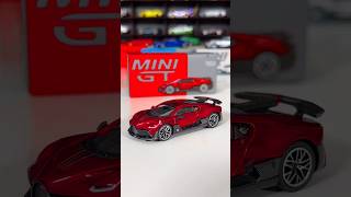 Mini GT Bugatti Divo Red Metallic 🔥 1:64 Hypercar Review