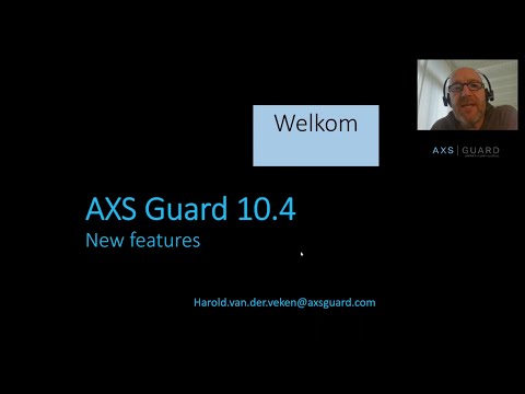 AXS Guard Webinar2020 - Version 10.4 features