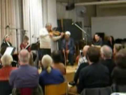      ملك الكمان عبده داغر تقاسيم بياتي في سويسرا