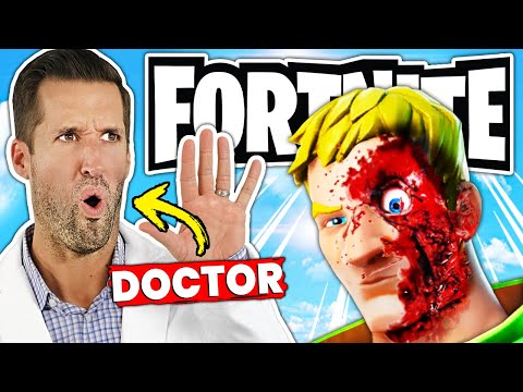 ER Doctor REACTS to Ultra Realistic Fortnite Graphics